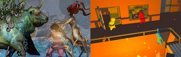Abyss Odyssey and Gang Beasts